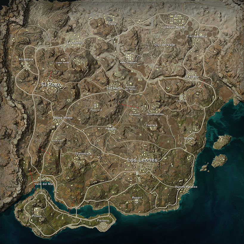 Bản đồ Miramar